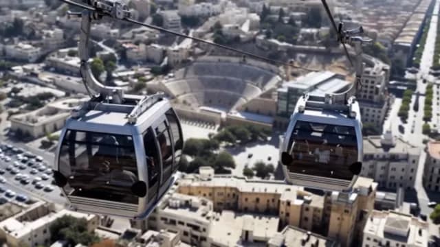 الأردن يشرع في تصميم تلفريك عمان ضمن رؤية التحديث الاقتصادي