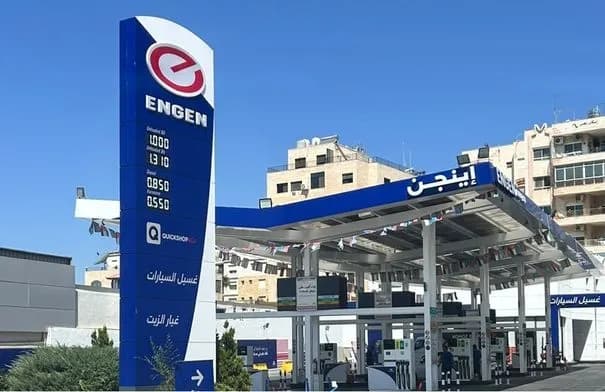 فيفو إنرجي تبدأ تحويل محطات توتال في الأردن إلى علامة إينجن