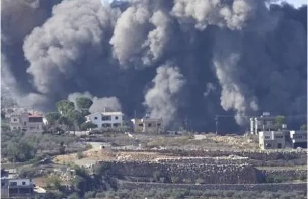 قصف إسرائيلي على جنوب لبنان وتوغل في ميس الجبل