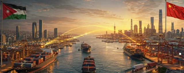 التبادل التجاري بين الأردن والصين يبلغ 4.75 مليار دينار العام الماضي