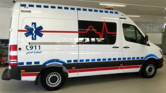 إصابة خمسة أشخاص في حادث تصادم على طريق إربد – عمان