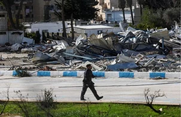 بن غفير: بدأنا إخلاء مقر الأونروا في كفر عقب شمال القدس