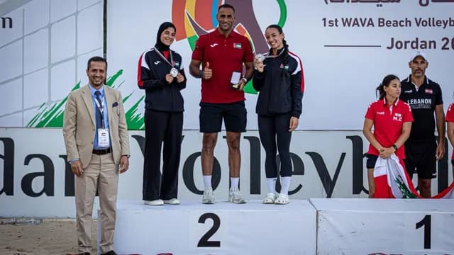 منتخب السيدات للكرة الطائرة الشاطئية يحصد فضية وبرونزية في جولة غرب آسيا
