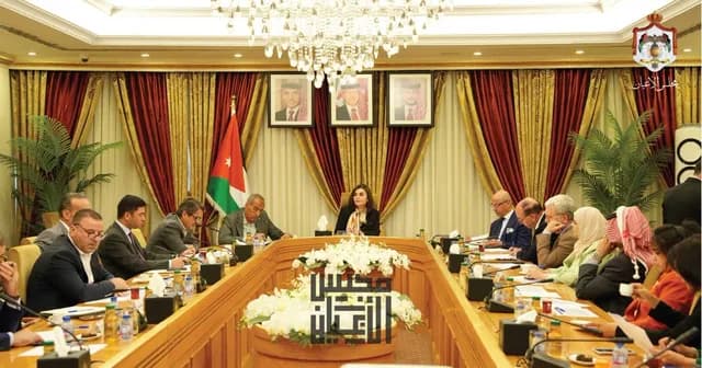 لجنة الحوار الشبابي في الأعيان تناقش محاور الاستراتيجية الوطنية للشباب