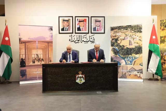 توقيع اتفاقيات لتطوير الأراضي المجاورة لموقع المغطس بكلفة 120 مليون دولار