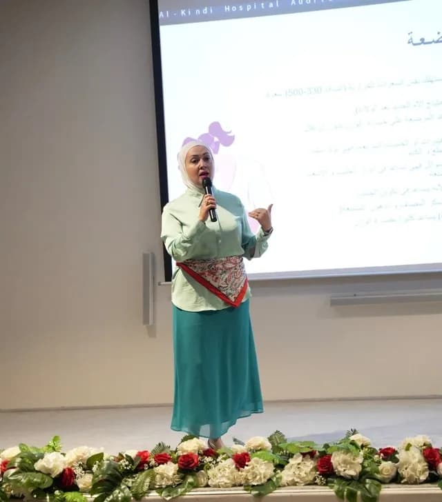 مستشفى الكندي ينظم محاضرات توعوية بمناسبة أسبوع الرضاعة الطبيعية