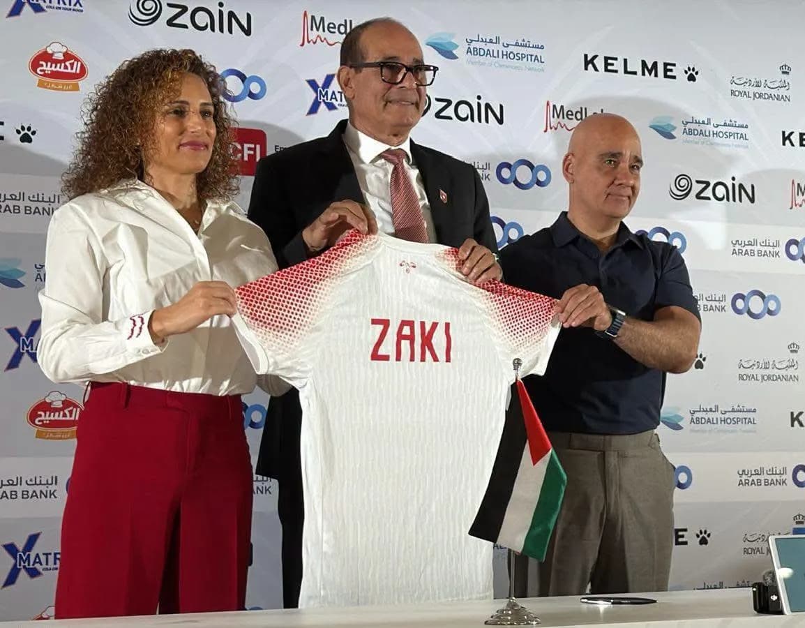 الزاكي: جئت لإكمال نجاحات النشامى وباب المنتخب مفتوح للجميع