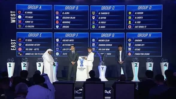 الفيصلي والحسين إربد في مجموعتين مختلفتين بدوري أبطال آسيا 2