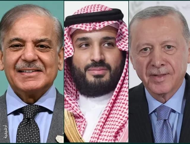 قمة ثلاثية في جدة تجمع قادة السعودية وتركيا وباكستان الجمعة
