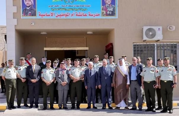 الحنيطي يفتتح مدرسة عائشة أم المؤمنين الأساسية في حوشا بالمفرق