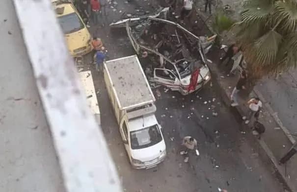 انفجار عبوة ناسفة يستهدف حافلة ركاب في جرمانا بريف دمشق