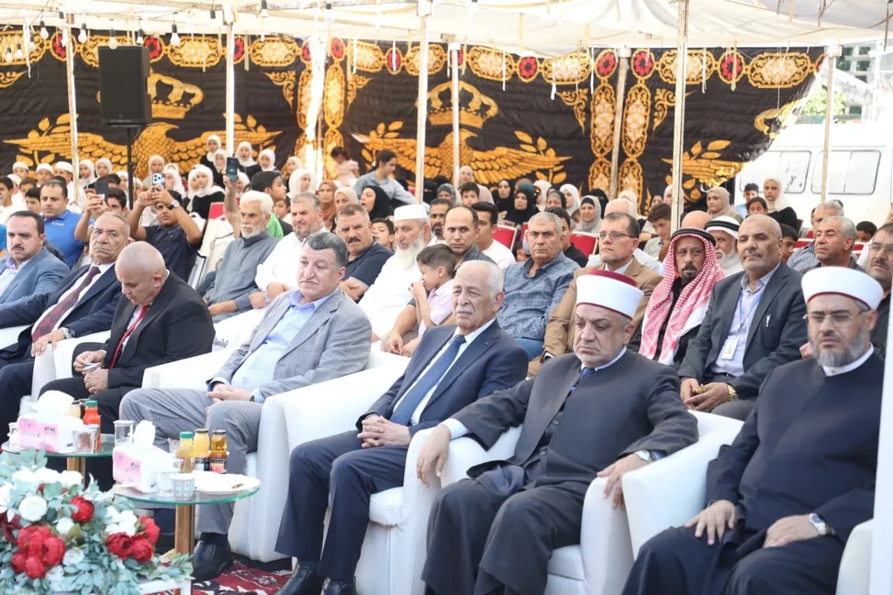 العيسوي يرعى تخريج الفوج الرابع من طلبة مركز إرشيد القرآني في إربد