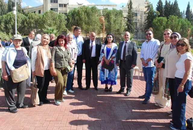 جولة إعلامية في الطفيلة بمناسبة افتتاح واحة الأردن بجامعة الطفيلة التقنية