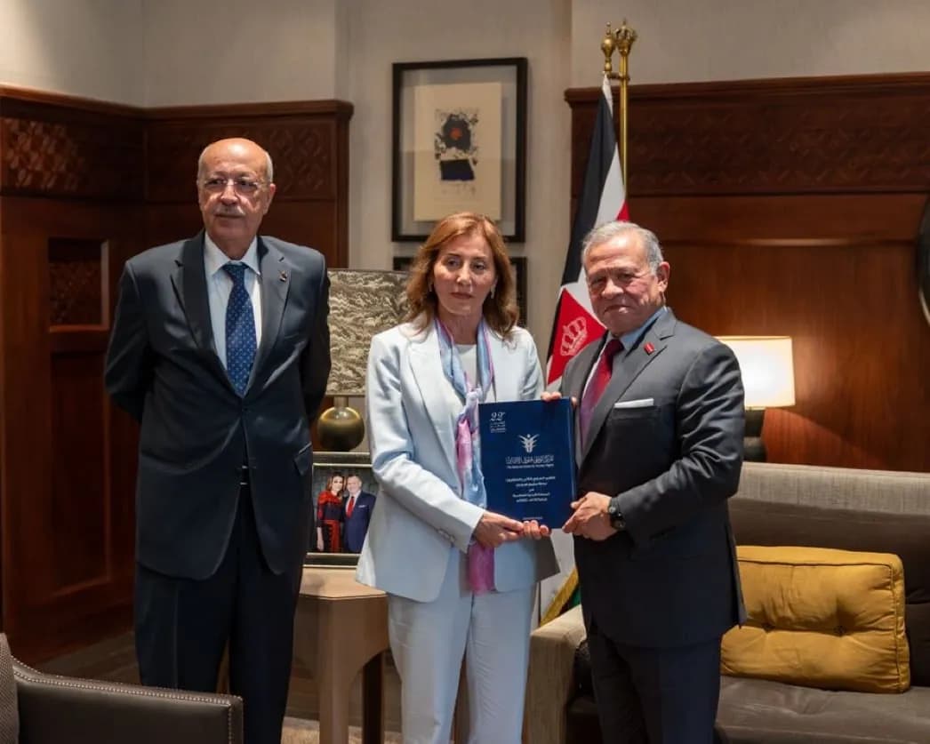 الملك يتسلم التقرير السنوي الثاني والعشرين لحقوق الإنسان في الأردن