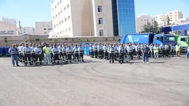 انضمام منطقة النصر إلى نطاق خدمات إدارة النفايات في عمّان