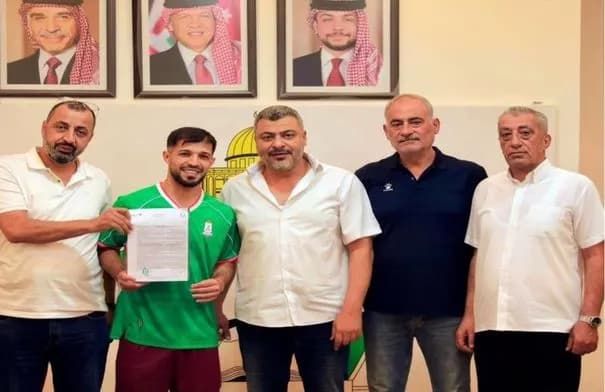 الوحدات يضم الفلسطيني محمود أبو وردة لموسم واحد