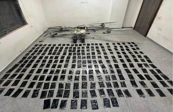 المنطقة العسكرية الجنوبية تسقط طائرة مسيرة محملة بالمخدرات