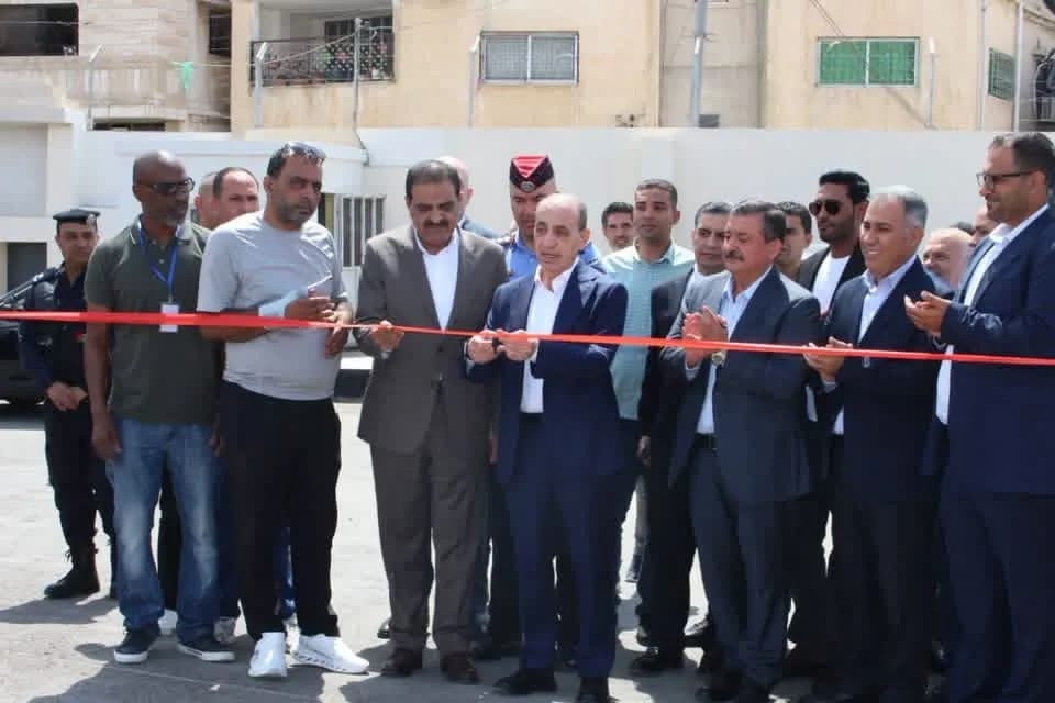 المصري يفتتح منشآت رياضية وحديقة في الزرقاء بعد تأهيلها