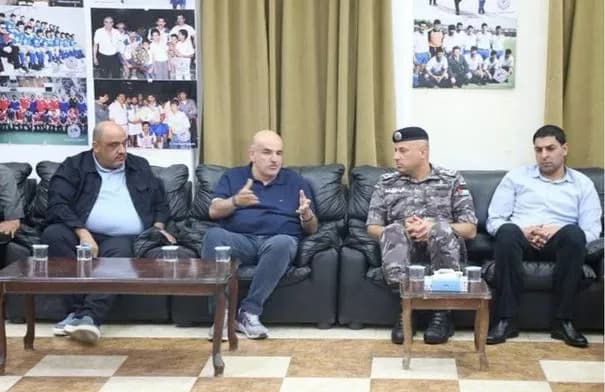 الرمثا يبحث مع وحدة أمن الملاعب ترتيبات الموسم الكروي الجديد