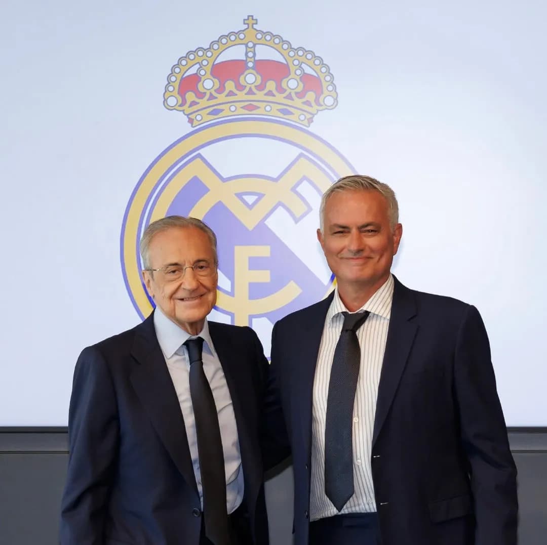 ريال مدريد يقدم مورينيو رسمياً مدرباً جديداً للفريق