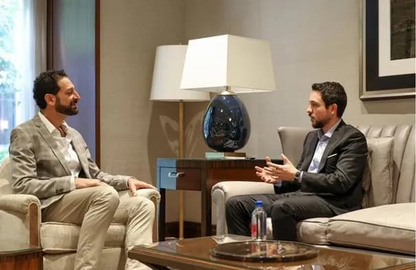ولي العهد يبحث في نيويورك فرص التعاون التكنولوجي مع الأردن
