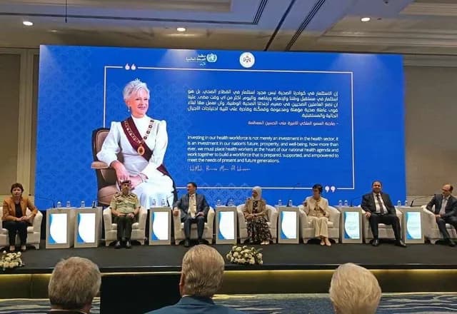جمعية المستشفيات الخاصة تشارك في إطلاق ميثاق القوى العاملة الصحية بالأردن