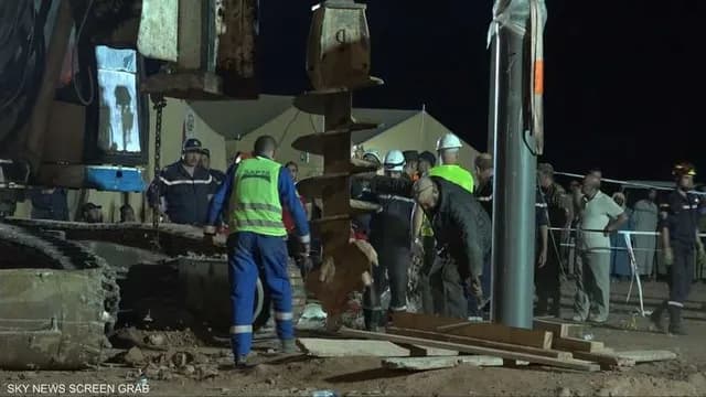 الجزائر: وفاة الطفل أيوب بعد أربعة أيام من سقوطه في بئر ارتوازي