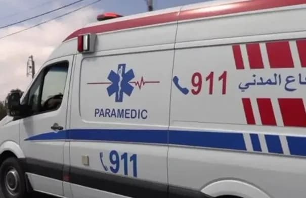 حادث تصادم قرب جسر ناعور يسفر عن 9 إصابات متوسطة