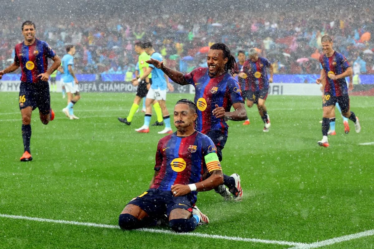 برشلونة يكتسح فاينورد بخماسية في افتتاح دوري الأبطال