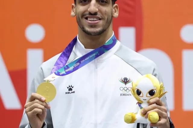 محمد الجعفري يحرز ذهبية الكراتيه في دورة ناغويا الآسيوية 2026