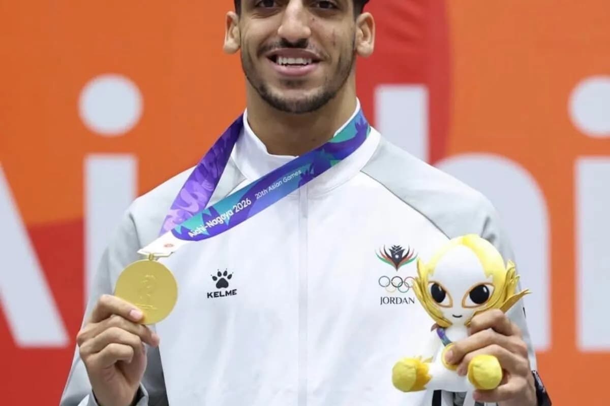 محمد الجعفري يحرز ذهبية الكراتيه في دورة ناغويا الآسيوية 2026