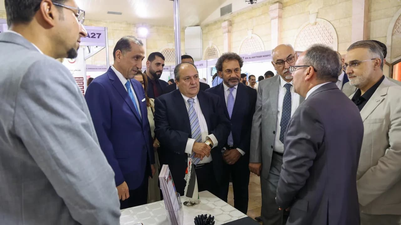 الأردن يشارك في المعرض الطبي التعليمي الأول بمدينة حلب السورية
