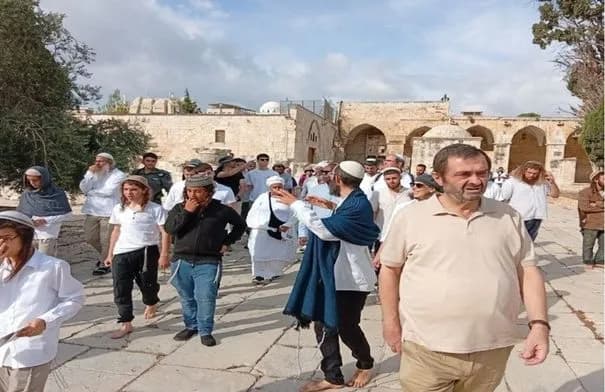 مئات المستوطنين يقتحمون الأقصى في اليوم الرابع لعيد العرش