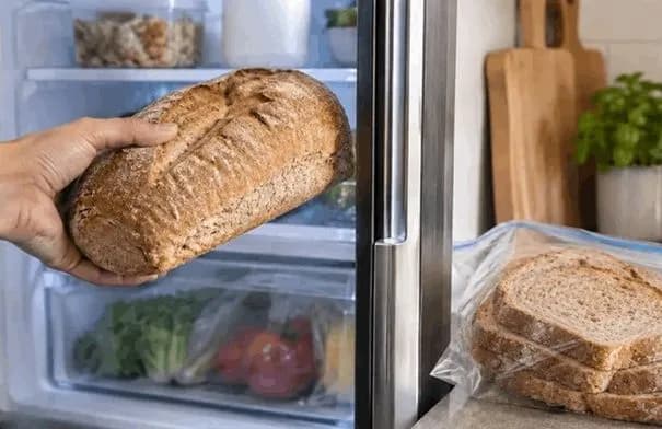 لماذا يتيبس الخبز في الثلاجة؟ التجميد خيار أفضل