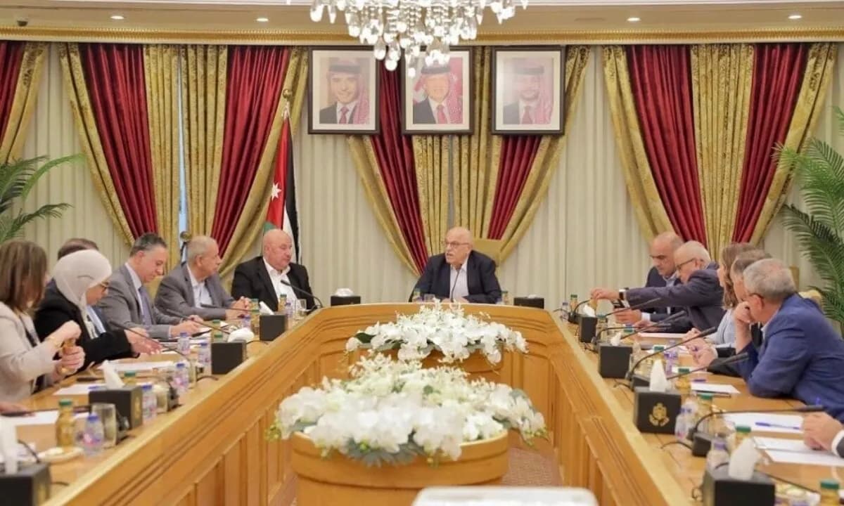 لجنة الأعيان المالية تبحث ترجمة مخرجات زيارة الملك إلى الصين