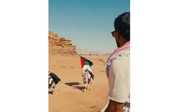 جو حطاب يبدأ تصوير سلسلة سياحية جديدة من وادي رم