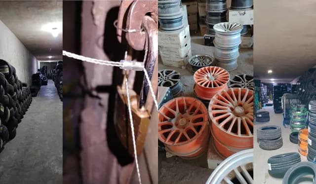 المواصفات والمقاييس تضبط 5 آلاف إطار منتهي الصلاحية و300 جنط مقلد في عمّان