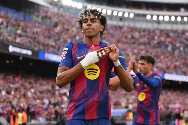 لامين جمال يغيب عن مران برشلونة قبل لقاء فالنسيا في الليغا