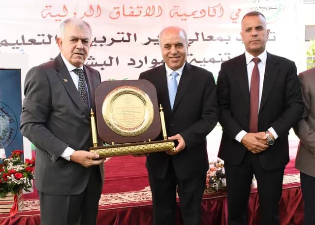 افتتاح مبنى التعليم التقني BTEC في أكاديمية الاتفاق الدولية برعاية وزير التربية