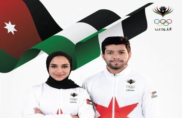 الضروس والمصاطفة يحملان العلم الأردني في افتتاح دورة الألعاب الآسيوية بناغويا