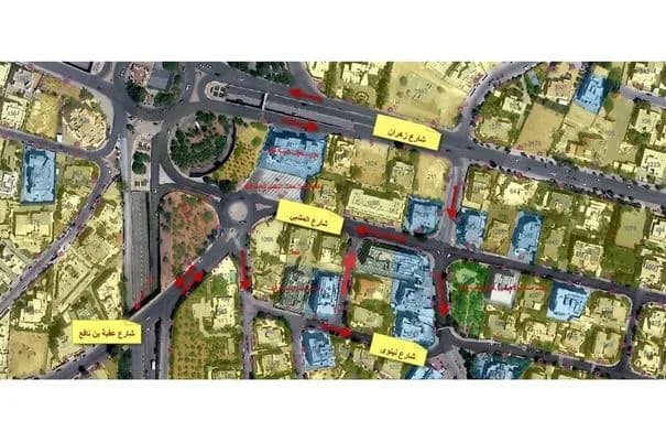 أمانة عمّان تعدّل اتجاهات السير في محيط الحي الطبي بجبل عمّان