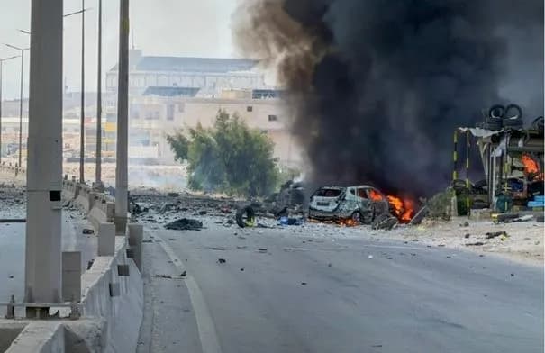 إصابات في انفجار بمستودع أسلحة قرب سرمدا شمالي إدلب