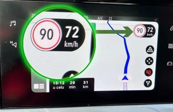 خرائط غوغل تعرض عداد السرعة في Android Auto دون تشغيل الملاحة