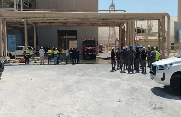 العوران: تسرب الأمونيا في العقبة وقع أثناء صيانة مضخة قديمة