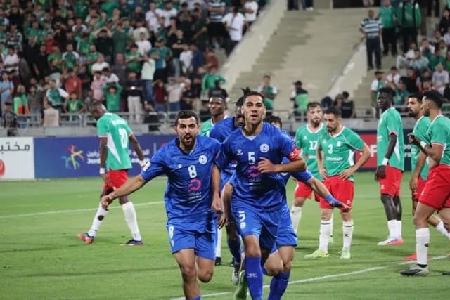 الرمثا يهزم الوحدات ويصعد إلى صدارة دوري المحترفين