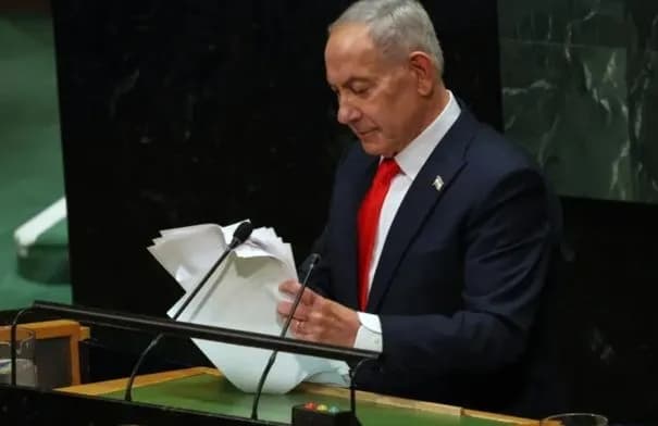 وزير الخارجية الإسرائيلي يثني على خطاب نتنياهو في الأمم المتحدة