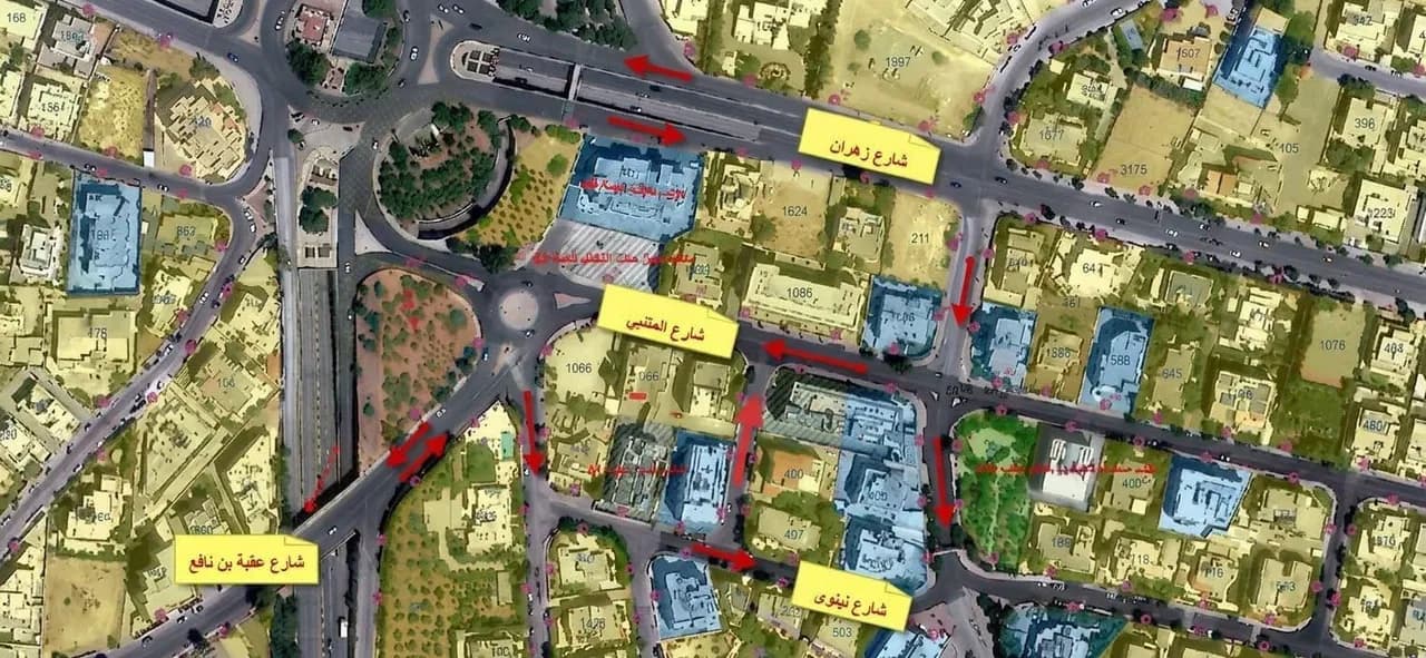 تعديلات مرورية جديدة في محيط الحي الطبي بجبل عمّان لتنظيم السير