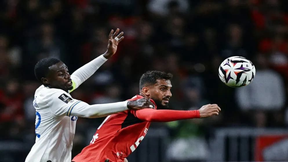 التعمري يصنع هدف الفوز لرين أمام مرسيليا في الدوري الفرنسي
