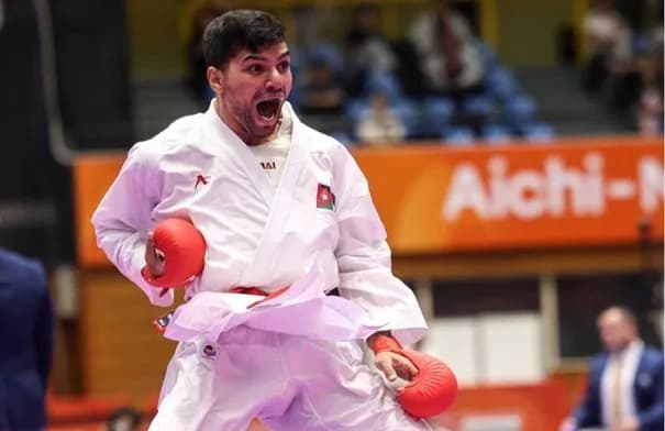 المصاطفة يمنح الأردن أولى ميدالياته في آسياد ناغويا ببرونزية الكاراتيه
