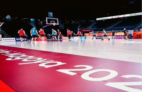 منتخب السلة يبدأ تدريباته في ناغويا استعداداً لآسياد ناغويا